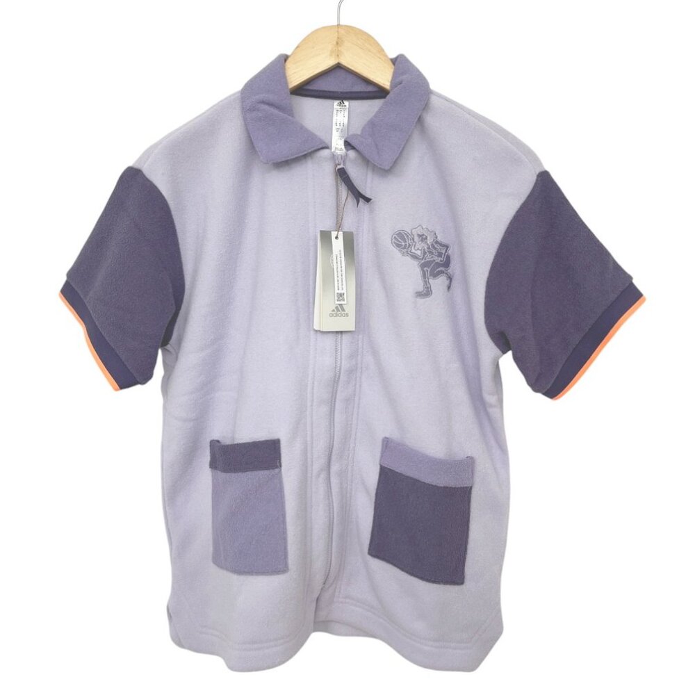 adidas Hoop York City Terry Cloth Shirt Women’s Small